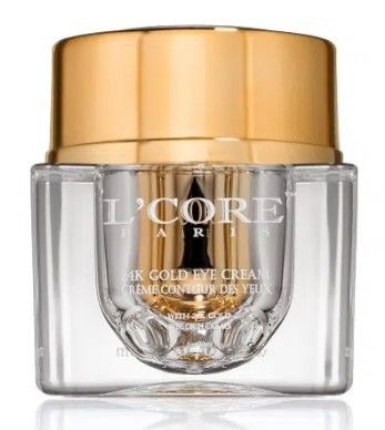 Photo 1 of 24k Eye Cream Infused with 24K Gold Leaf Nourishing Combination of Antioxidants Organic Ingredients Deeply Hydrates and Protects Delicate Eye Area Reduces Puffiness and Diminishes Appearance of Fine Lines for Younger Looking Eyes New 