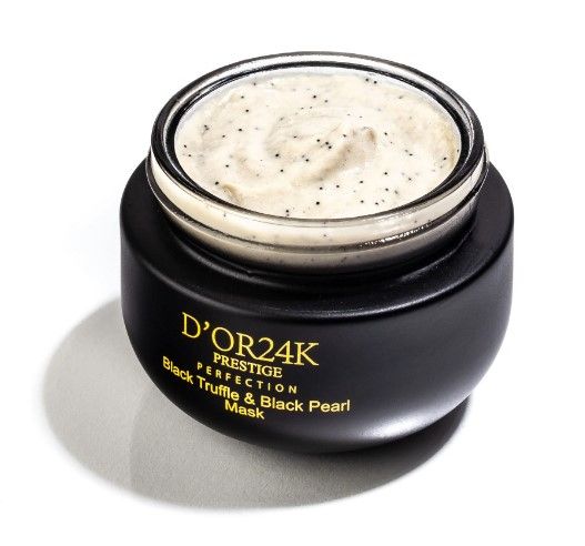 Photo 3 of Black Truffle and Black Pearl Mask Reduces Unwanted Blemishes, Spots, Discoloration, Rosacea, and Aging Produces Elasticity, Firmness, and Clear Complexion Paraben Free New 