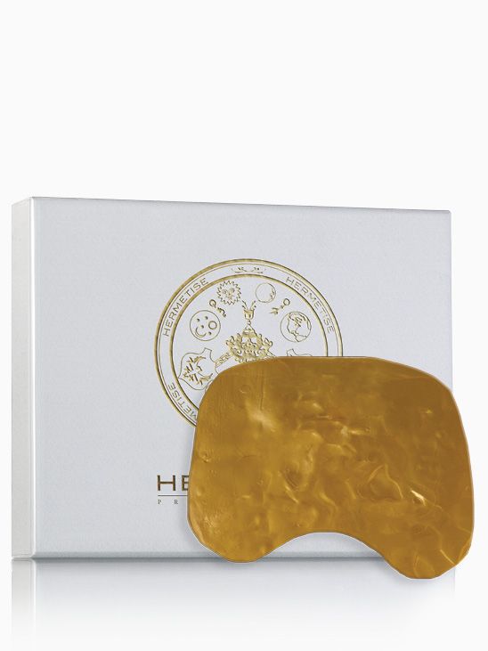 Photo 1 of Professional Tissue Restructuring Gold Neck & Decollete Mask Treatment Minimizes Appearance of Dark Spots Line and Wrinkles Assures Maximum Penetration with Mixture of Gold Vitamins & Plant Extracts Leaving Skin Firmer Plumper Brighter & Healthier Looking