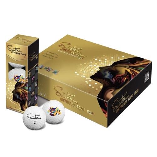 Photo 1 of Saintnine Extreme Soft Gold Golf Balls 1-Dozen White