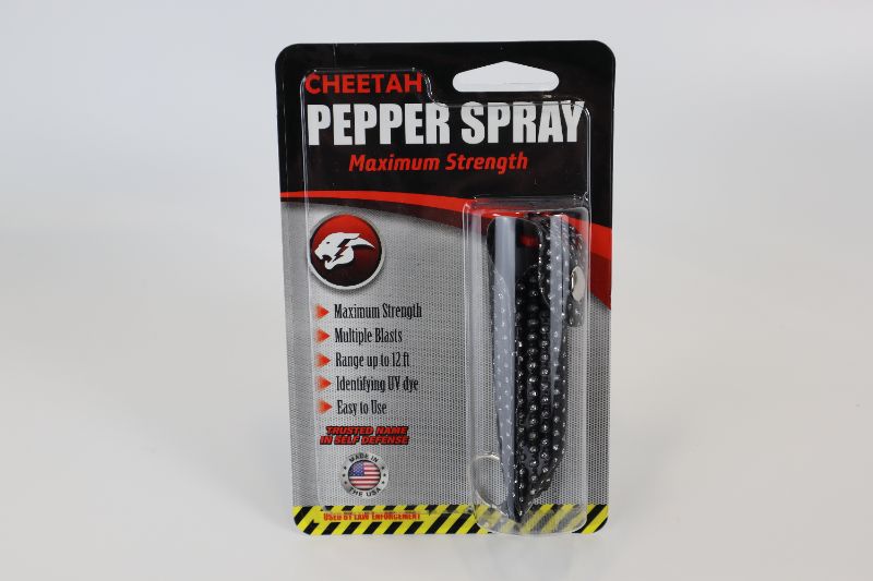Photo 2 of 2 Pack Diamond Self Defense Cheetah Pepper Spray Maximum Strength 12ft Range UV Dye New