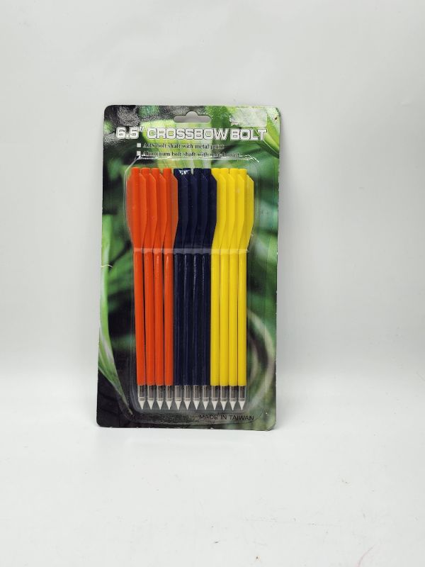 Photo 1 of 6.5" Outdoors Plastic Crossbow 12 Pieces