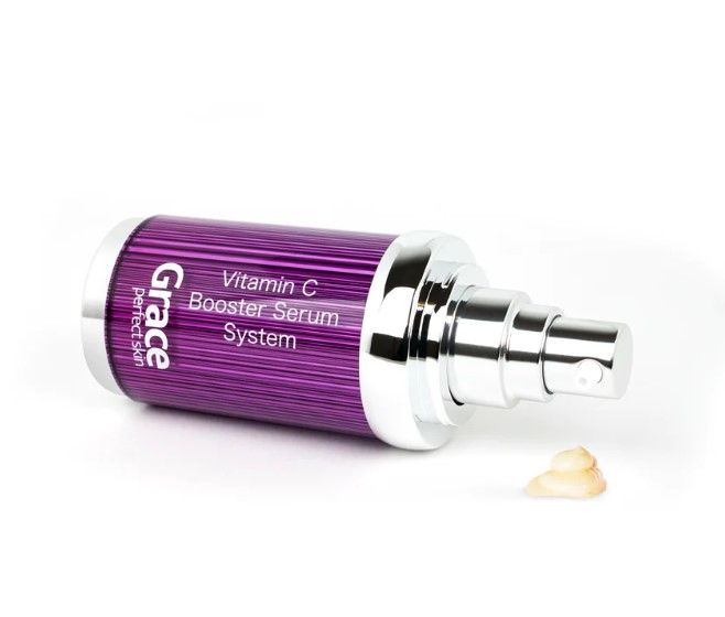 Photo 1 of Vitamin C Booster Serum Smooths Out Fine Lines Wrinkles Scars Laugh Lines and Breakouts While Tightening Brightening Firming & Luminating the Face New  
