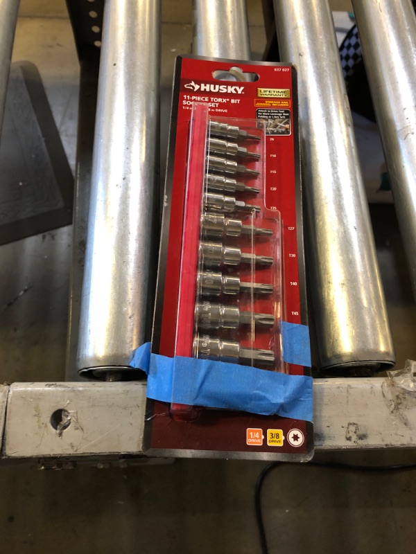 Photo 2 of 1/4 and 3/8 in. Drive Torx Bit Socket Set (11-Piece)