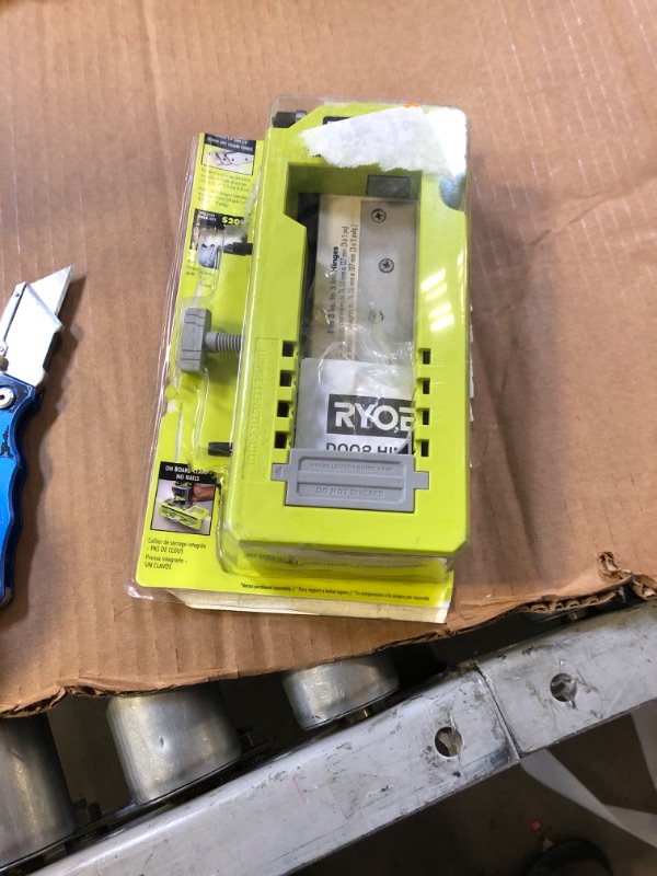 Photo 2 of Ryobi A99HT3 Door Hinge Installation Kit/Mortiser Template