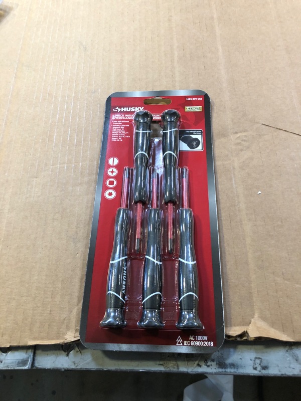 Photo 2 of 
Husky
Insulated Precision Screwdriver Set (5-Piece)