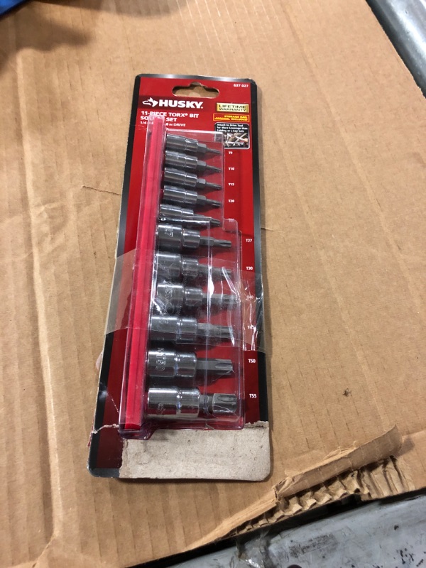 Photo 2 of 1/4 and 3/8 in. Drive Torx Bit Socket Set (11-Piece)