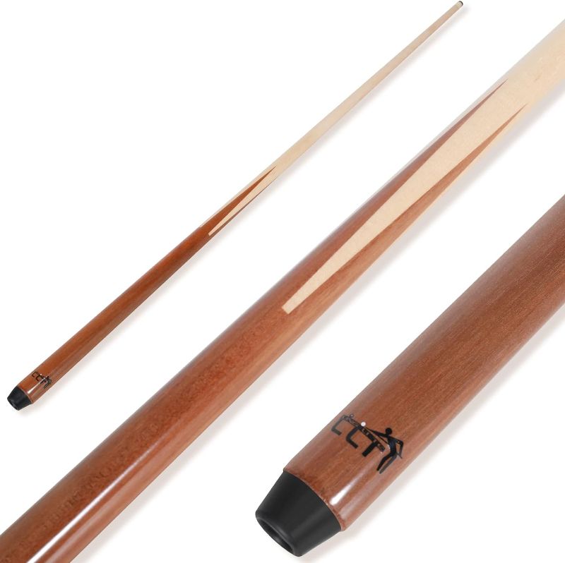 Photo 1 of 1-Piece Canadian Maple Billiard Pool Cue Stick- 4-Prong House/Bar Cue Stick