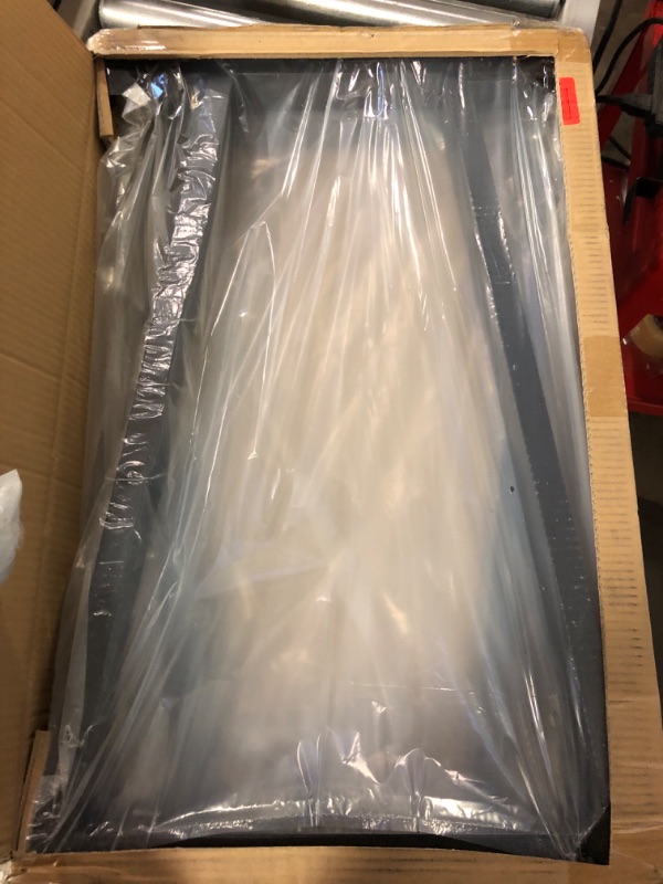 Photo 1 of Metal Legs for Table Trapezoid Shape28 H Tall Metal Table Leg Heavy Duty Metal Desk Legs Industrial Table Legs Set of 2,Black,No Planks Trapezoid-28"H