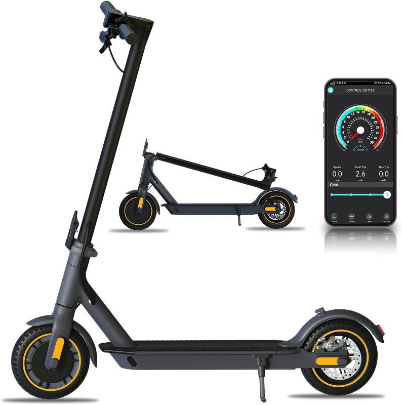 Photo 1 of 1PLUS Electric Scooter 10" Solid Tires 500W Motor 19 Mph Speed Commuter E Scooter for Adults,Long-Range Battery,Smart,Foldable Commuting and Portable
