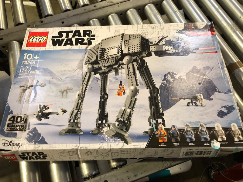 Photo 2 of LEGO Star Wars at-at Walker 75288 Building Toy, 40th Anniversary Collectible Figure Set, Room Décor, Gift Idea for Kids, Boys & Girls with 6 Minifigures