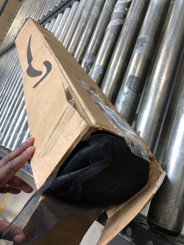 Photo 1 of DocaScreen Fiberglass Screen Roll - 36 inch x 100 feet - for Window, Door or Patio Screening and Replacement, Charcoal 36" x 100' Charcoal