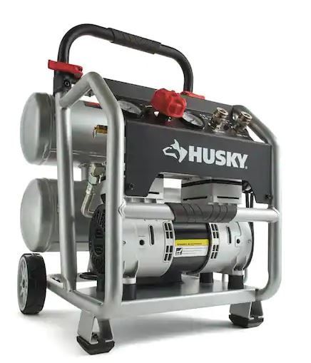 Photo 1 of 4.5 Gal. Portable Electric-Powered Silent Air Compressor
