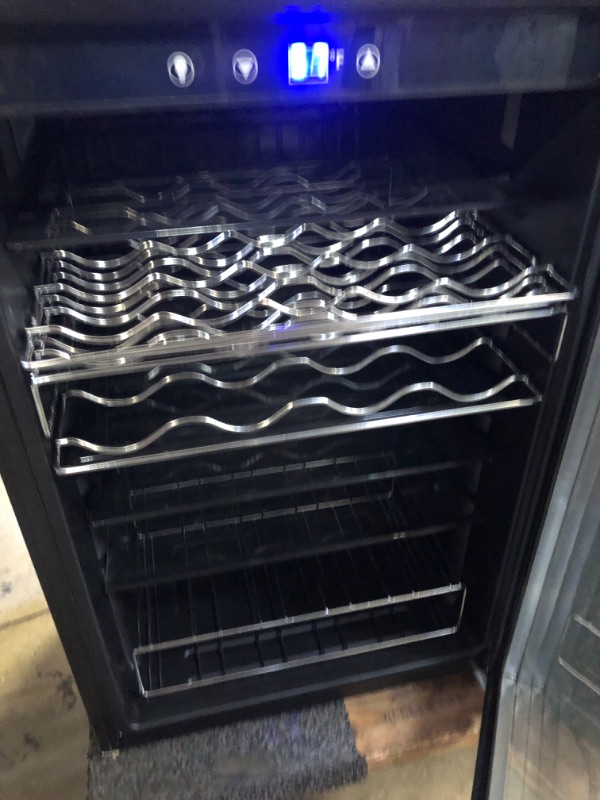 Photo 2 of 4.3 Cu. ft. Wine and Beverage Cooler in Stainless Steel
- damaged plug