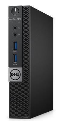 Photo 1 of Dell Optiplex 7040 D10U Micro PC – Intel Core i3 3.2GHz (i3-6100T) Dual Core – 8GB RAM – 500GB HDD – HDMI - Windows 10 Pro Installed