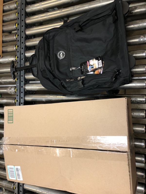 Photo 2 of blck -- Cabin Max Evos Trolley backpack expandable from 40x30x15 to 40x30x20, hand luggage suitable for many airlines under the allowance.
