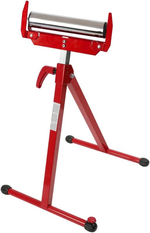 Photo 1 of WORKPRO Folding Roller Stand Height Adjustable, Heavy Duty , Outfeed Woodworking

