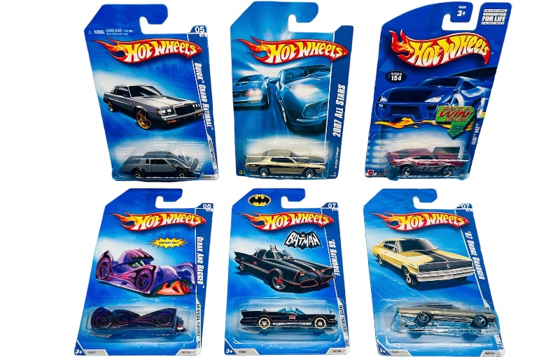 Photo 1 of 698354…6 hot wheels die cast cars