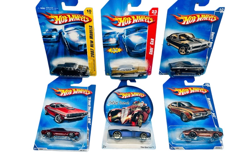 Photo 1 of 698358… 6 hot wheels die cast cars