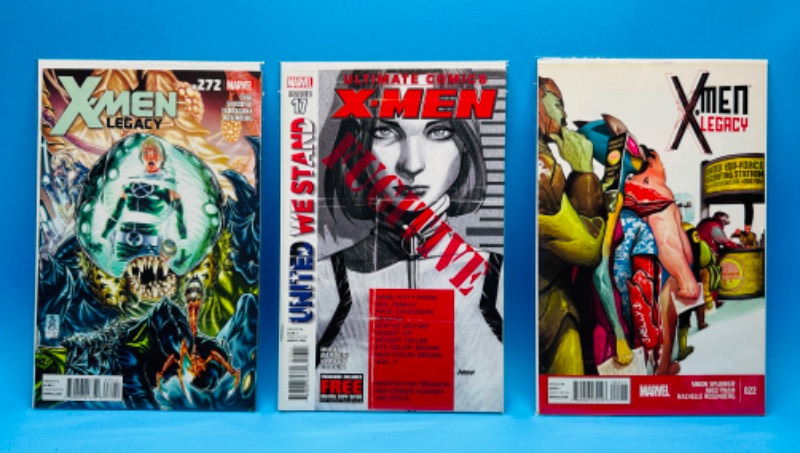 Photo 1 of 698391… 3 X-men comics in plastic sleeves 