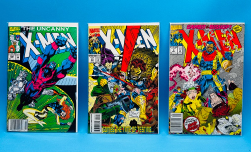 Photo 1 of 698392… 3 X-men comics in plastic sleeves 