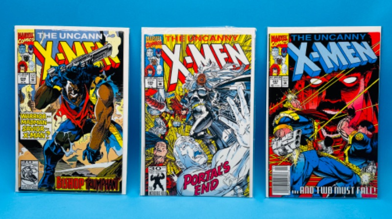 Photo 1 of 698394… 3 X-men comics in plastic sleeves 