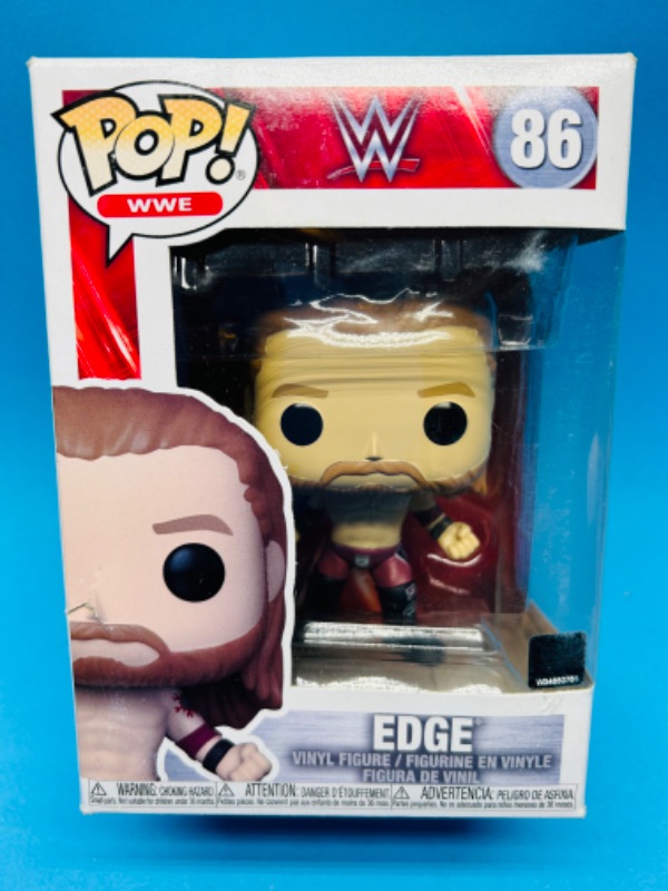 Photo 1 of 698399…Funko pop WWE Edge vinyl figure 