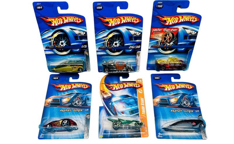 Photo 1 of 698417… 6 hot wheels die cast specialty cars