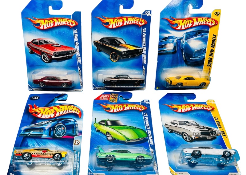 Photo 1 of 698433… 6 hot wheels die cast muscle cars 