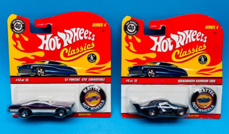 Photo 1 of 698450…2 hot wheels classics with buttons and special paint 