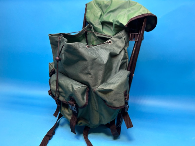 Photo 3 of 698456…hiking backpack chair- fits comfortably on your back