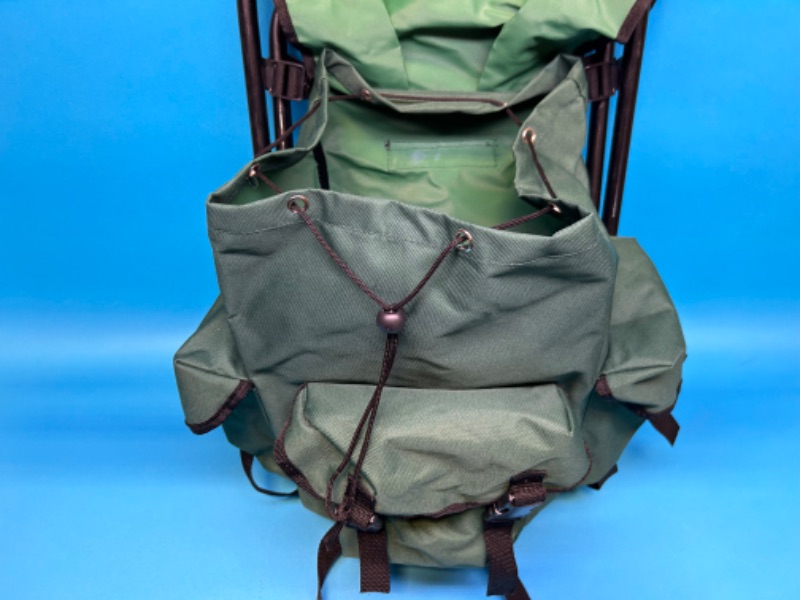 Photo 5 of 698456…hiking backpack chair- fits comfortably on your back