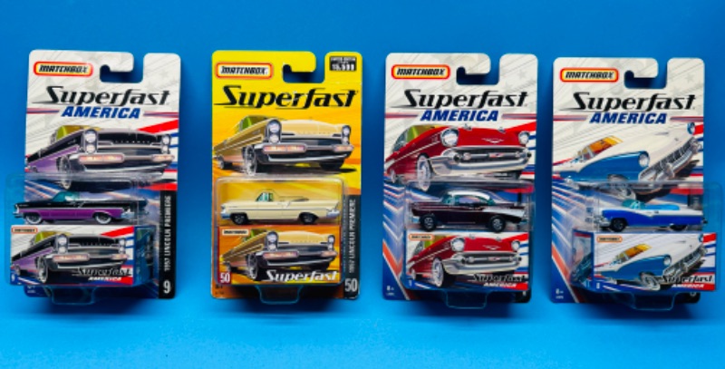 Photo 1 of 698506…4 matchbox die cast cars 