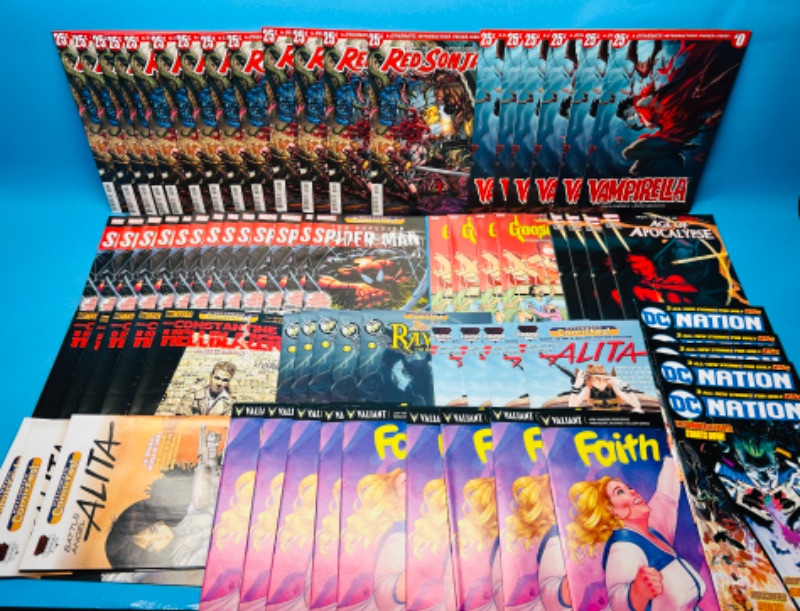 Photo 1 of 698508…unsleeved comics- same copies 