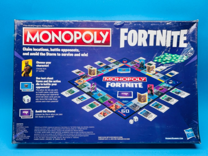 Photo 2 of 698516…monopoly Fortnite in sealed packaging 