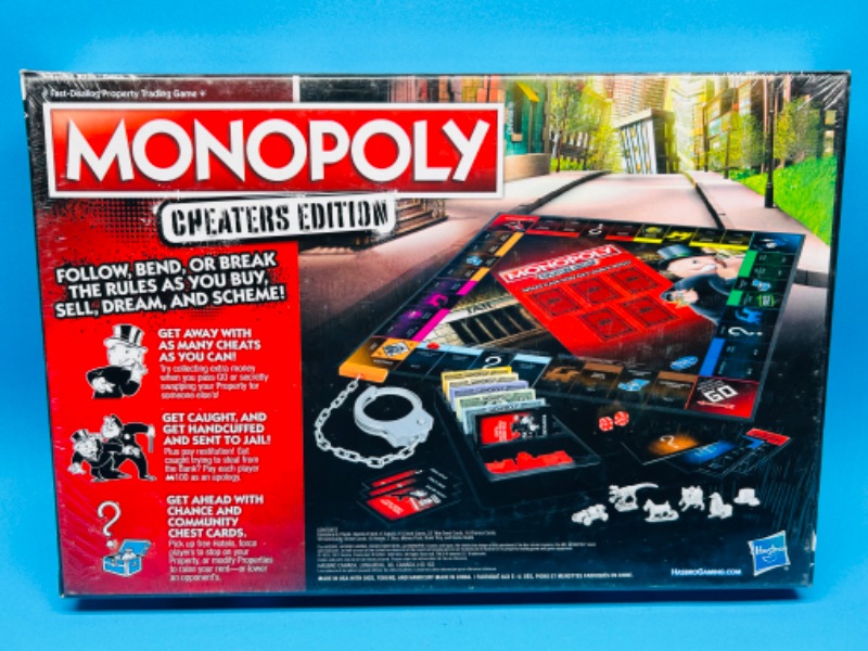 Photo 2 of 698517…monopoly cheaters edition in sealed packaging 