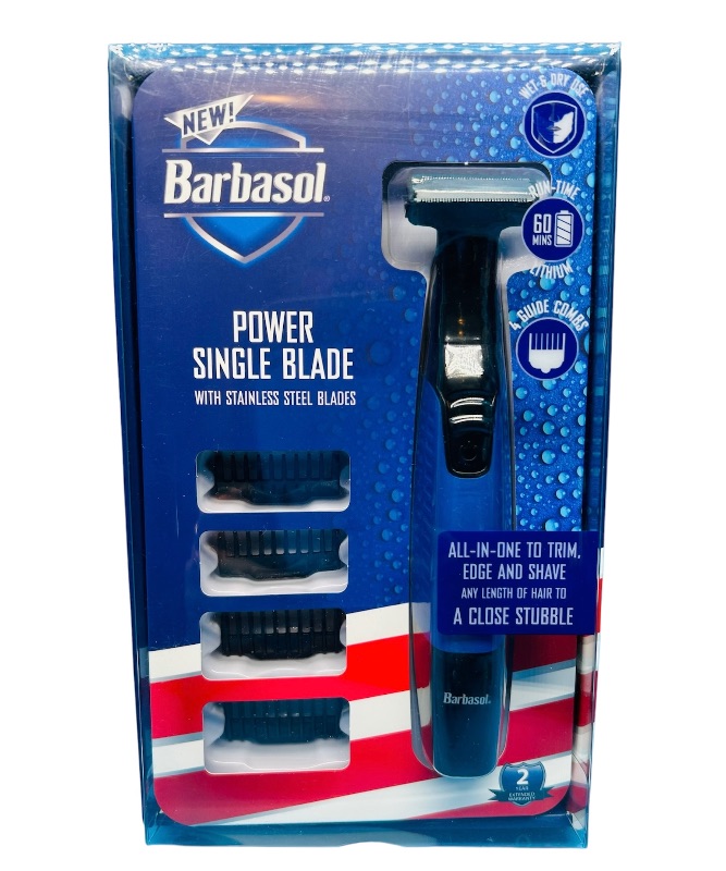 Photo 1 of 698532…barbasol power wet/dry single blade shaver set