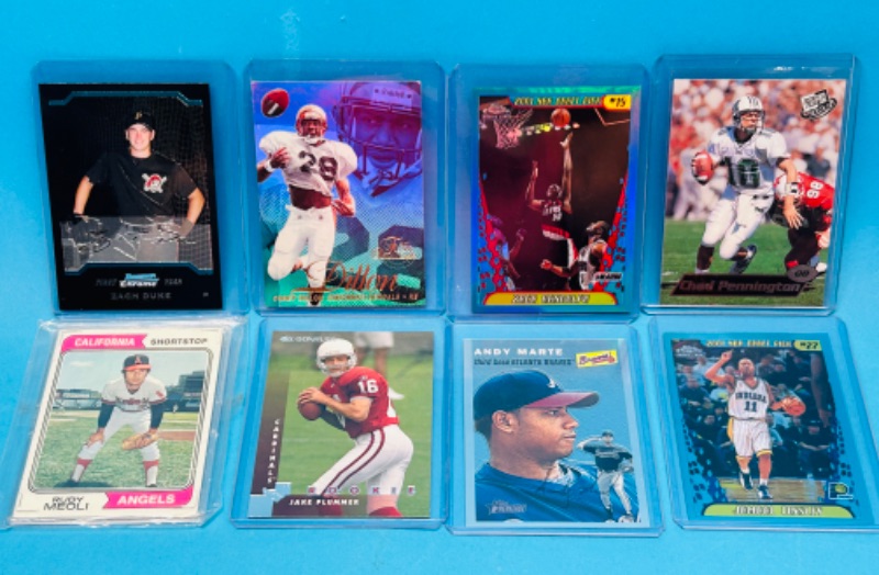 Photo 1 of 698641…8  Rookie cards in hard plastic sleeves 