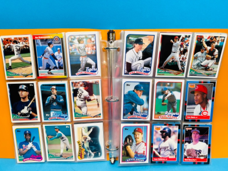 Photo 5 of 698655…216 mixed baseball trading cards in binder 