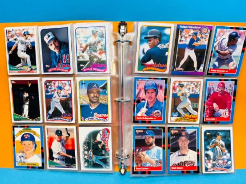 Photo 4 of 698655…216 mixed baseball trading cards in binder 