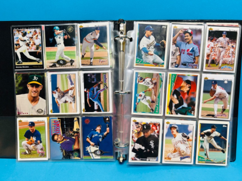 Photo 7 of 698656…180 mixed baseball trading cards in binder 