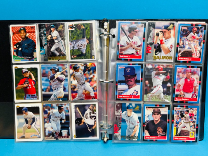 Photo 5 of 698656…180 mixed baseball trading cards in binder 