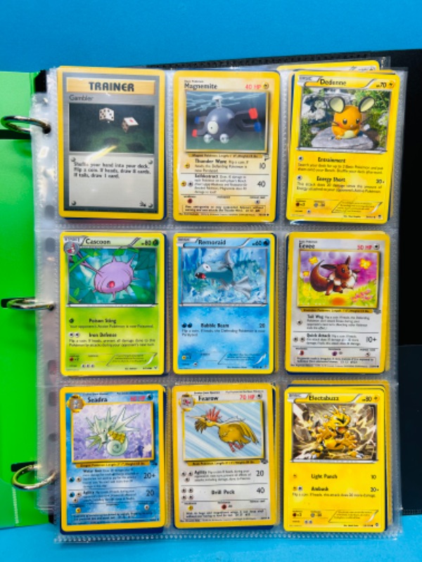 Photo 5 of 698658…144 Pokémon cards in binder-mixed dates