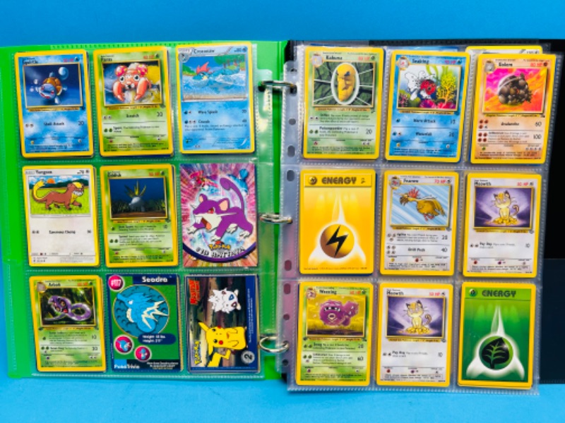 Photo 6 of 698658…144 Pokémon cards in binder-mixed dates