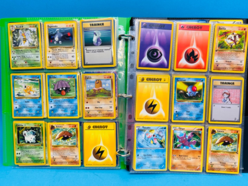 Photo 4 of 698658…144 Pokémon cards in binder-mixed dates