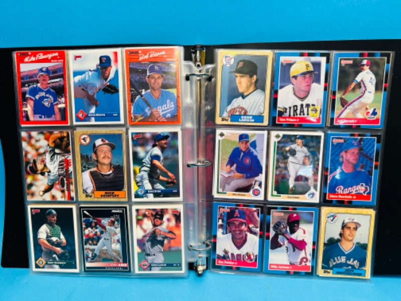 Photo 2 of 698659…180 mixed baseball trading cards in binder 