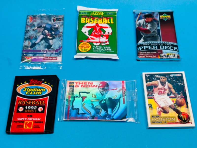 Photo 1 of 698709…sealed sports card packs