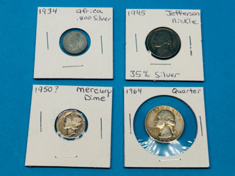 Photo 1 of 698713…circulated coins containing silver 