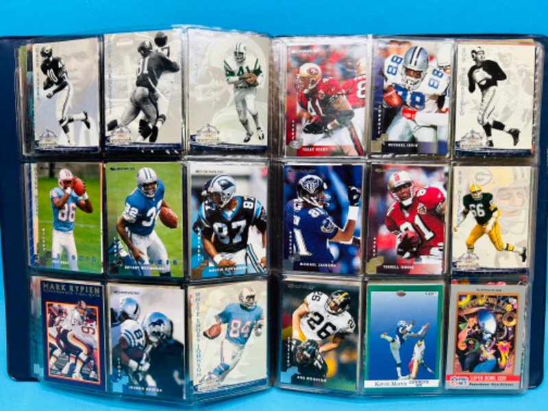 Photo 4 of 698731…216 mixed football cards in binder