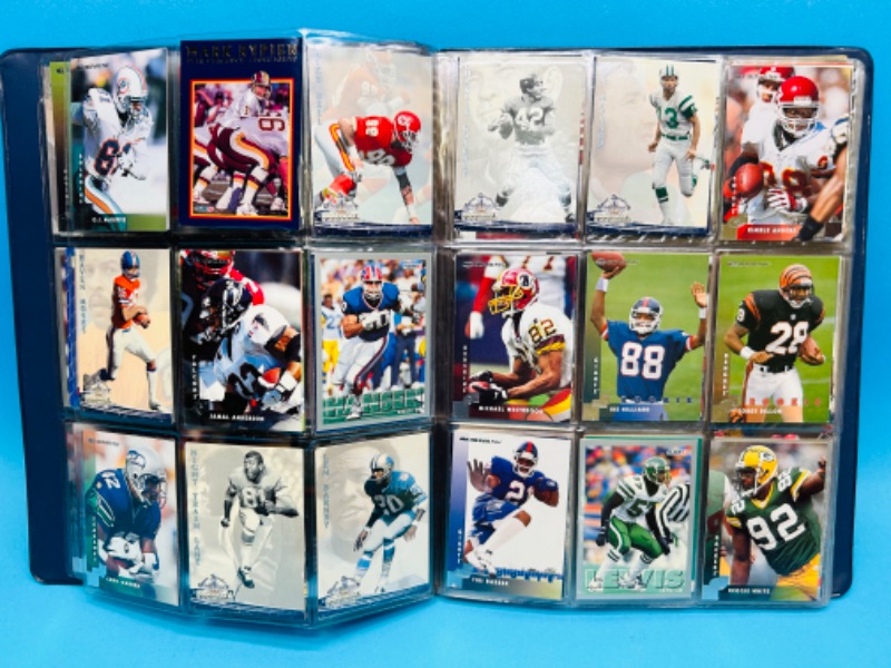 Photo 5 of 698731…216 mixed football cards in binder